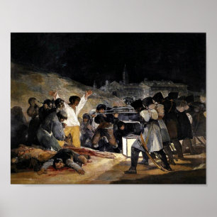 Póster O terço de maio por Francisco de Goya
