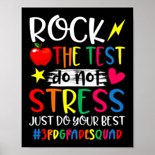 Poster O teste faz o seu melhor teste dia 3. º professor