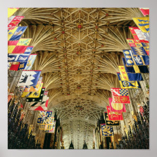 Poster O teto da capela de St George, Windsor
