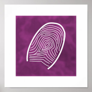 Póster O THUMBPRINT - poster/impressão
