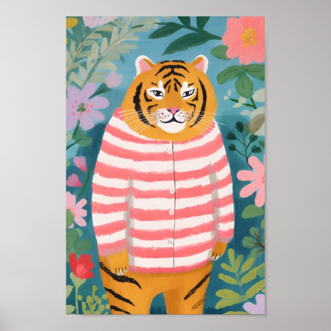 Poster O Tigre Cansado (Frente)