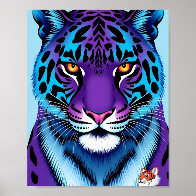 Poster O Tigre Místico (Frente)