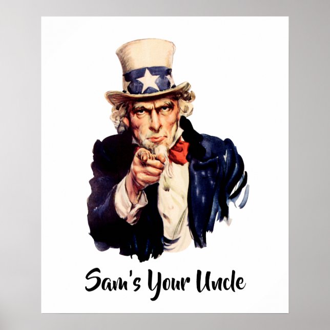 Poster O Tio Sam é o Cara (Frente)
