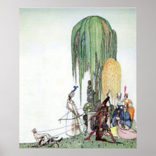 Póster O tiro ao arco do Czarina por Kay Nielsen