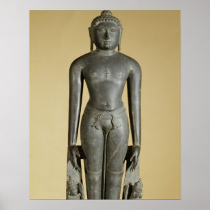 Póster O Tirthankara Jain, Parsvanatha, Rajasthan, Prat