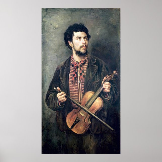 Póster O Tocador de Violino (Frente)