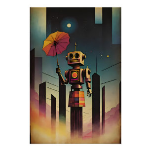 Póster O Torista - Ken Gage Surreal Art