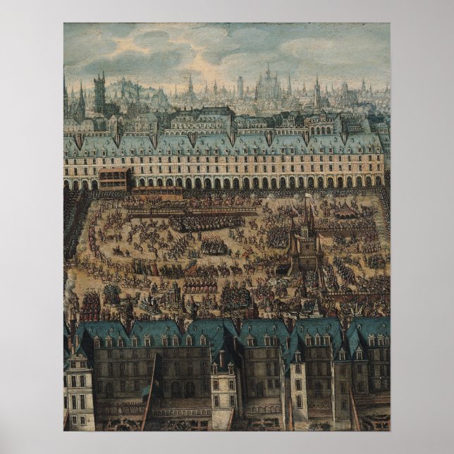 Poster O Torneio Glorioso Cavaleiros Jousting (Frente)