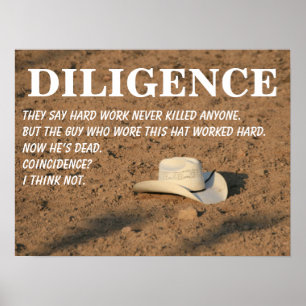 Poster O trabalho duro não o matará (eu prometo) 3