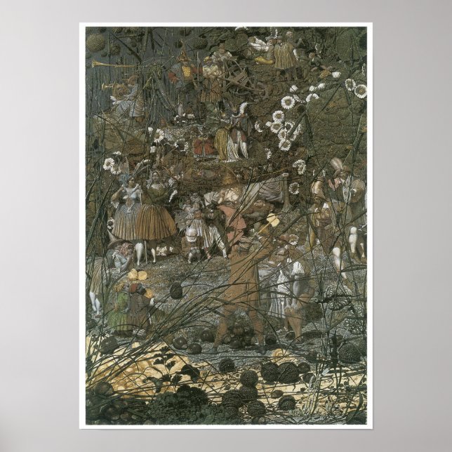 Poster O Traço Mestre do Fairy Feller, 1855-64 (Frente)