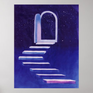 Poster O trajeto óctuplo e a porta