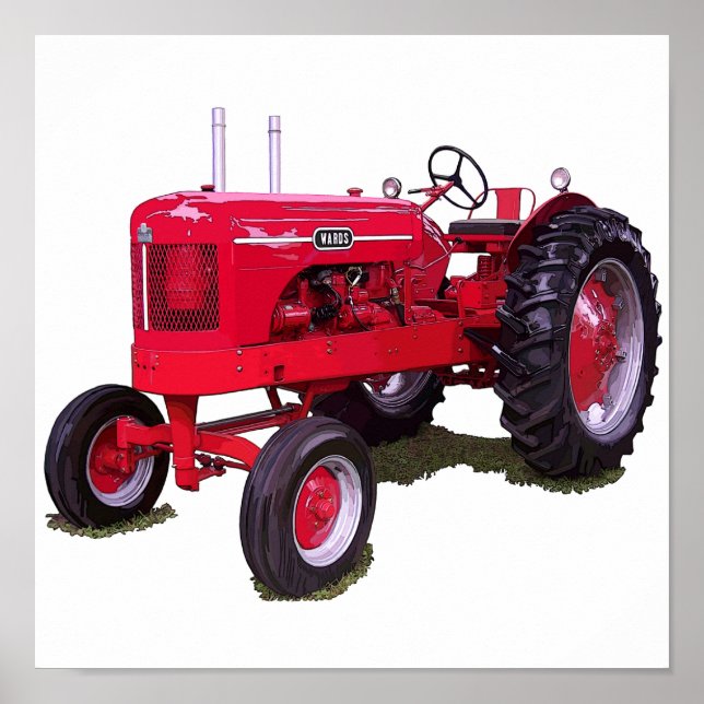 Poster O Trator Wards (Frente)