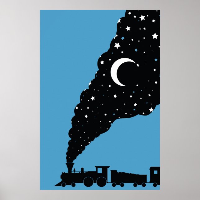 Póster O trem noturno (Frente)