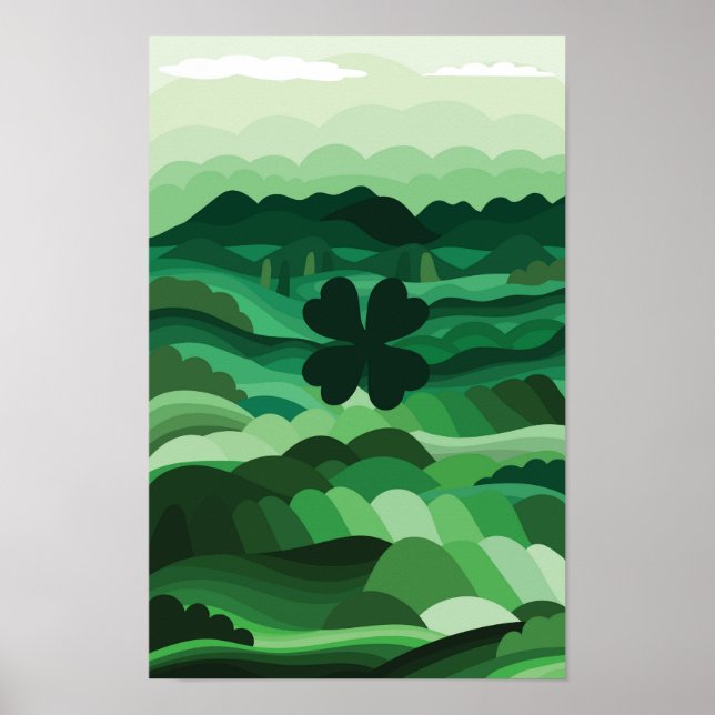 Poster O Trevo Mais Sortudo (Frente)