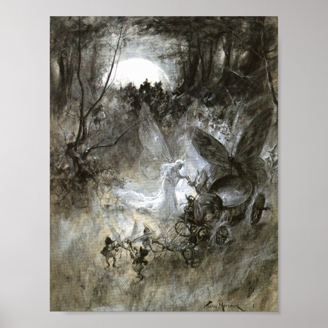 Póster "O Tribunal de Faerie" (Frente)