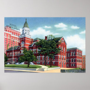Poster O tribunal de Knoxville Tennessee o Condado de