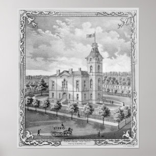 Poster O tribunal novo de Indiana do castelo