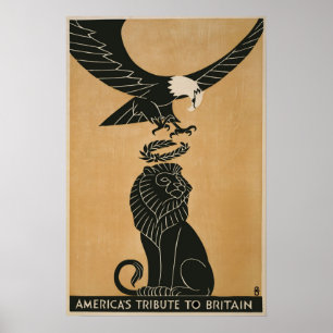 Poster O tributo da América à Grã-Bretanha