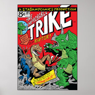 Póster O Trike improvável pelo impressão/poster de Jim