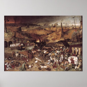 Póster O triunfo da morte de Peter Bruegel