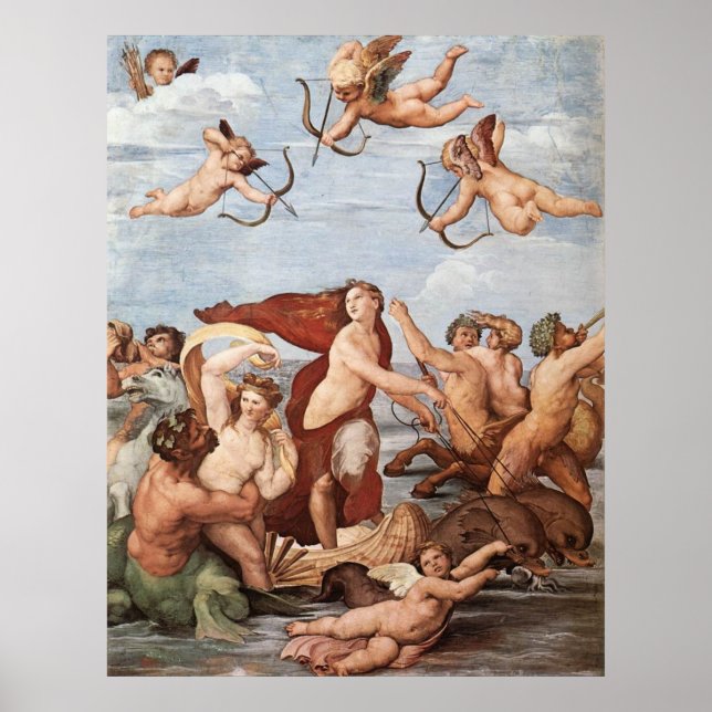 Poster O triunfo da tela Galatea (Frente)