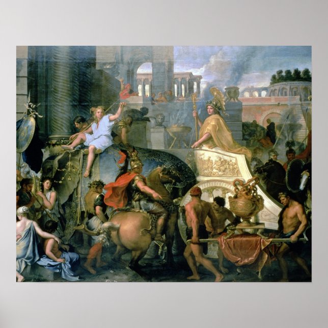 Poster O Triunfo de Alexandre, ou a Entrada de Alexa (Frente)