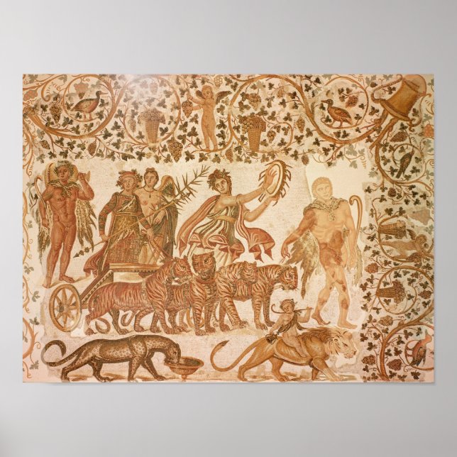 Póster O triunfo de Dionísio (Frente)