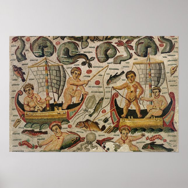 Poster O triunfo de Netuno e Amphitrite (Frente)