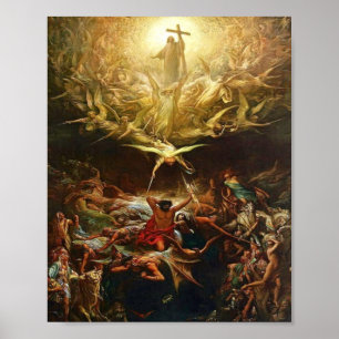 Poster O Triunfo Do Cristianismo Por Gustave Dore