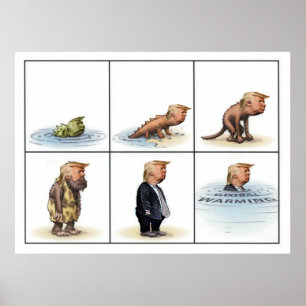 Póster O trunfo visita Houston