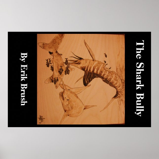 Póster O Tubarão Grande (Frente)