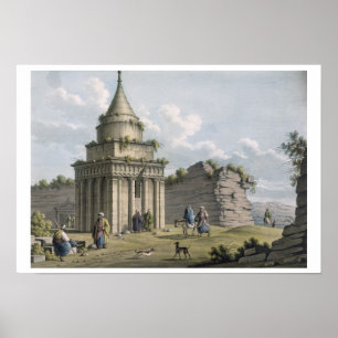 Poster O túmulo de Absalom, Jerusalem, bar. por William