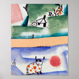 Póster O Turf de Tomcat: Paul Klee 1919