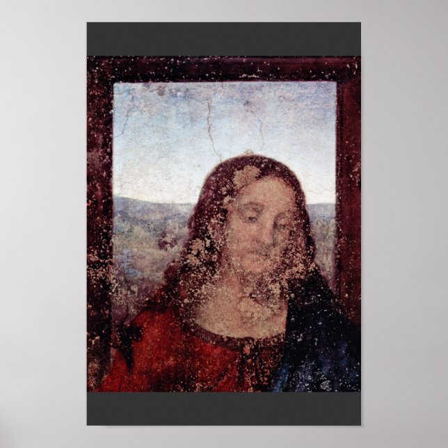 Póster O Último Detalhe De Sucesso De Leonardo Da Vinci (Frente)