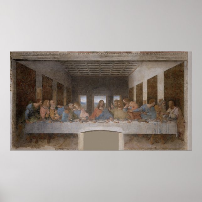 Poster O último jantar / Última Cena de Leonardo da Vinci (Frente)