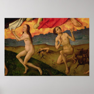 Póster O último julgamento, detalhe da ressurreição