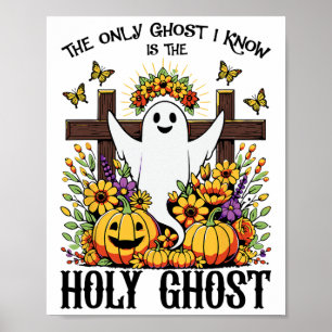 Poster O Único Fantasma Que Conheço É O Santo Fantasma En