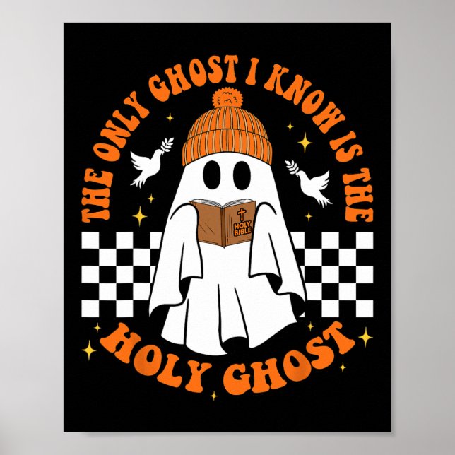 Poster O Único Fantasma Que Conheço É O Santo Fantasma Ha (Frente)