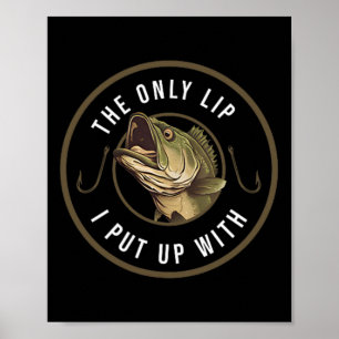 Poster O Único Lip Que Eu Arranjei Com Um Presente De Pes