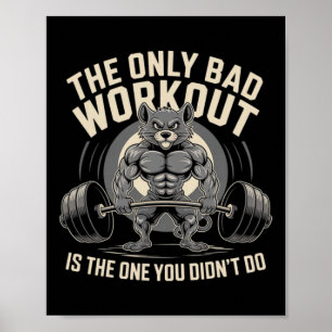 Poster O único malvado é aquele que você não fez Gym