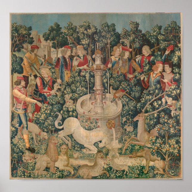 Poster O Unicórnio foi encontrado (Frente)