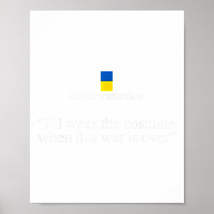 Poster O United24 Ucrânia Vestirá O Figurino Quando A Gue