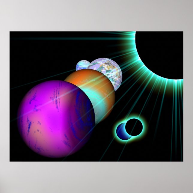 Poster O Universo (Frente)