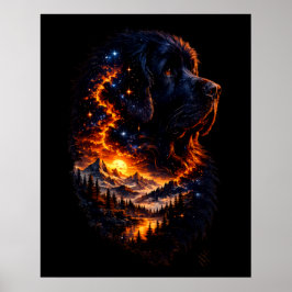 Poster O Universo Dentro de um Newf
