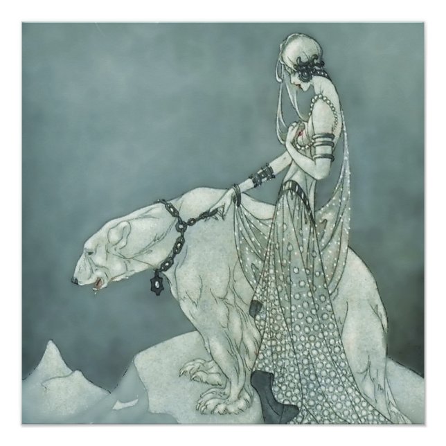 Póster "O Urso Excelente" de Marjorie Miller (Frente)