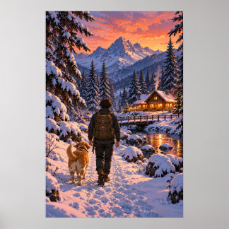 Poster O Vagabundo nas Florestas Nevadas