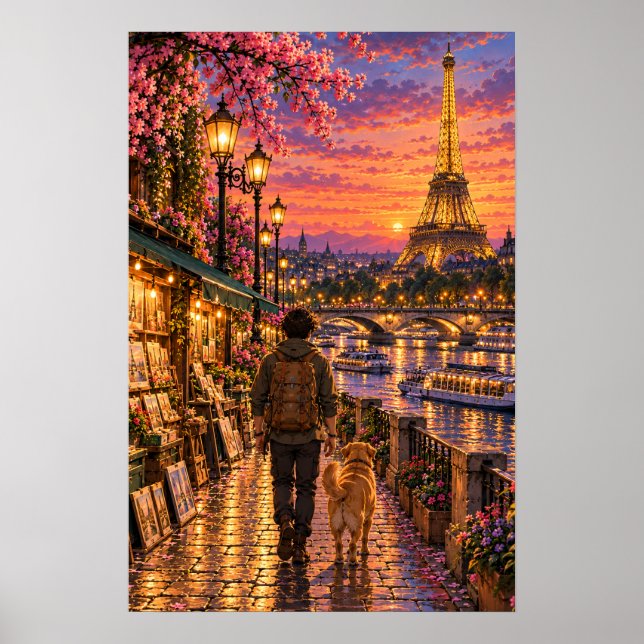 Poster O Vagabundo Paris (Frente)