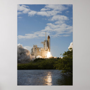 Póster O vaivém espacial Atlantis tira 10
