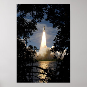 Póster O vaivém espacial Atlantis tira 12