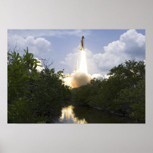Póster O vaivém espacial Atlantis tira 3